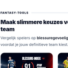 Blessures en Schorsingen preview thumbnail